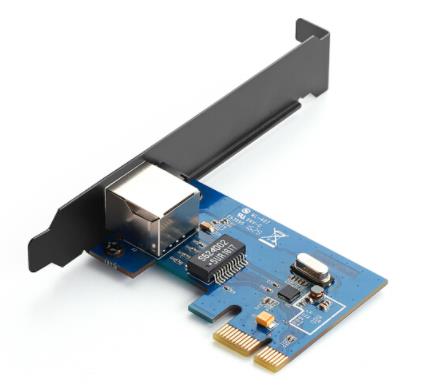 绿联 PCI-E千兆网卡 台式机主机箱电脑内置自适应有线网卡 扩展卡 千兆网卡 