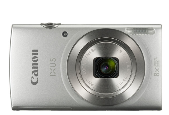 佳能（Canon）IXUS 175 数码相机（约2000万有效像素 28mm广角 8倍光学变焦）银色 