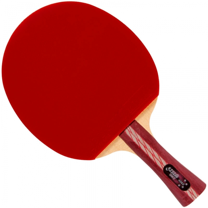 红双喜乒乓球拍 横拍双面反胶弧圈结合快攻4星 R4002（单块装）（LY） 