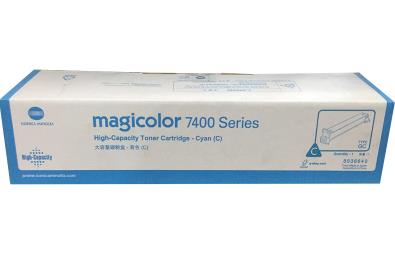 柯尼卡美能达 7400 粉盒 7440 碳粉盒 7450 蓝色粉盒 7400 