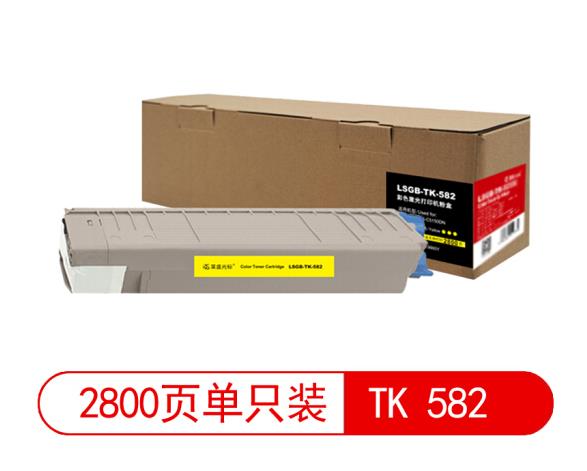 莱盛光标LSGB-TK 582黄色粉盒/硒鼓适用于KYOCERA FS-C5150DN 黄色 