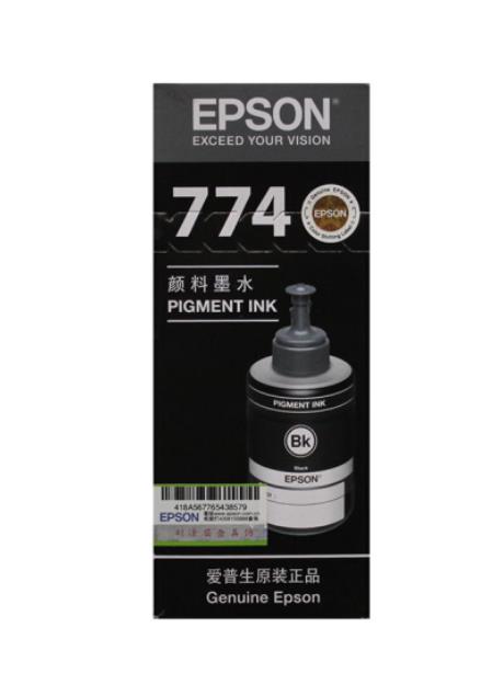 爱普生（EPSON）T7741黑色原装连供墨水 （适用 M101 M201机型） 