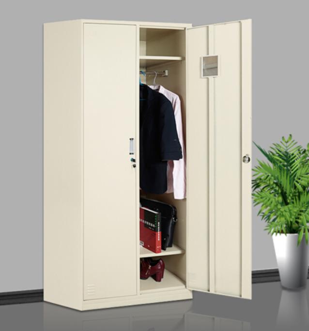 格林（GL）钢制更衣柜文件柜铁皮柜办公柜子储物多用柜带锁  二门更衣柜 0.6板材 
