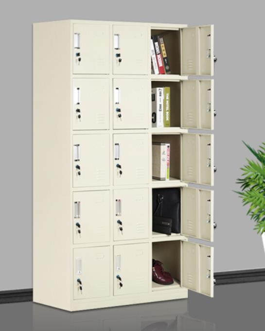 格林（GL）钢制更衣柜文件柜铁皮柜  GR15 十五门更衣柜 0.6板材 