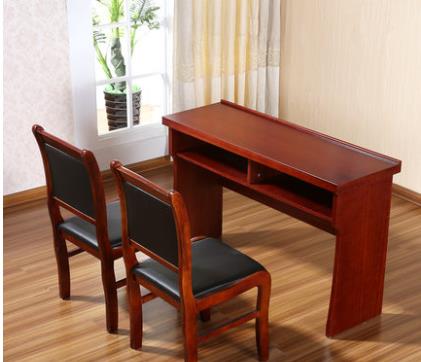 格林（GL）双人会议桌会堂员工公司培训桌办公桌长条油漆桌YQ  40*120*76cm 