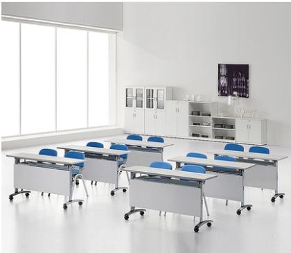 格林（GL）折叠会议桌长条桌员工培训桌板式简易ZD-120   120cm*40cm 