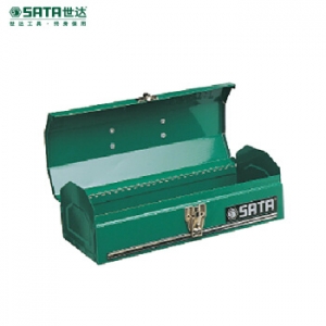 世达 SATA 95101 手提工具箱14英寸360*150*115MM翻盖工具箱 