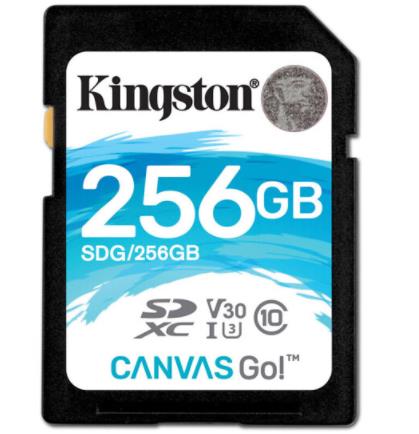 金士顿（Kingston）256G存储卡 (SDHC读取90M/s 写入45M/s） 