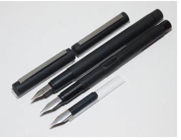 凌美（LAMY）CP1黑钛金属系列黑钛墨水笔钢笔EF尖 黑色 