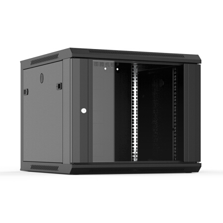 图腾 网络机柜9U 挂墙机柜 19英寸标准网络机柜 黑（LXL） 