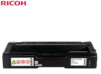 理光（Ricoh）SP C250C 黑色墨粉盒1支装 适用于SP C250DN/C261DNw/C2 