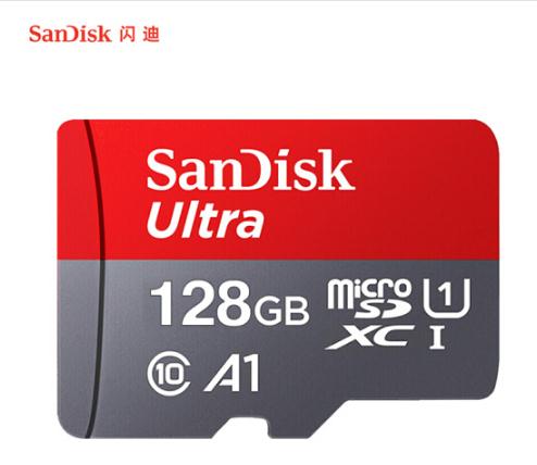  闪迪（SanDisk）128GB U1 C10 A1 至尊高速内存卡 