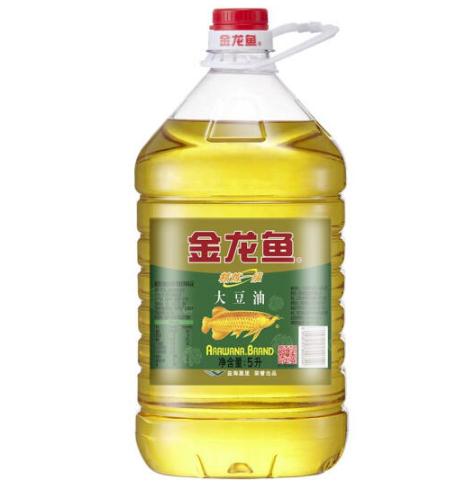 金龙鱼 食用油 精炼一级 大豆油 5L 