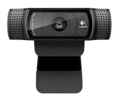 罗技（Logitech）C920 Pro高清美颜摄像头 电脑会议摄像头 