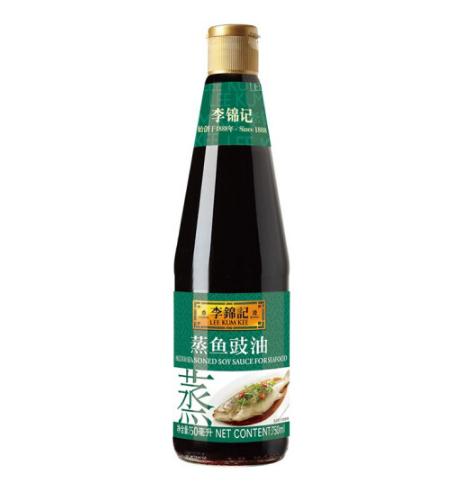 李锦记 蒸鱼豉油 410ml 鲜酱油 调味汁 